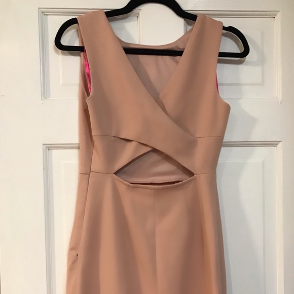 Betsey Johnson Cutout Scuba Crepe Dress Size 0/2 - Picture 6 of 8